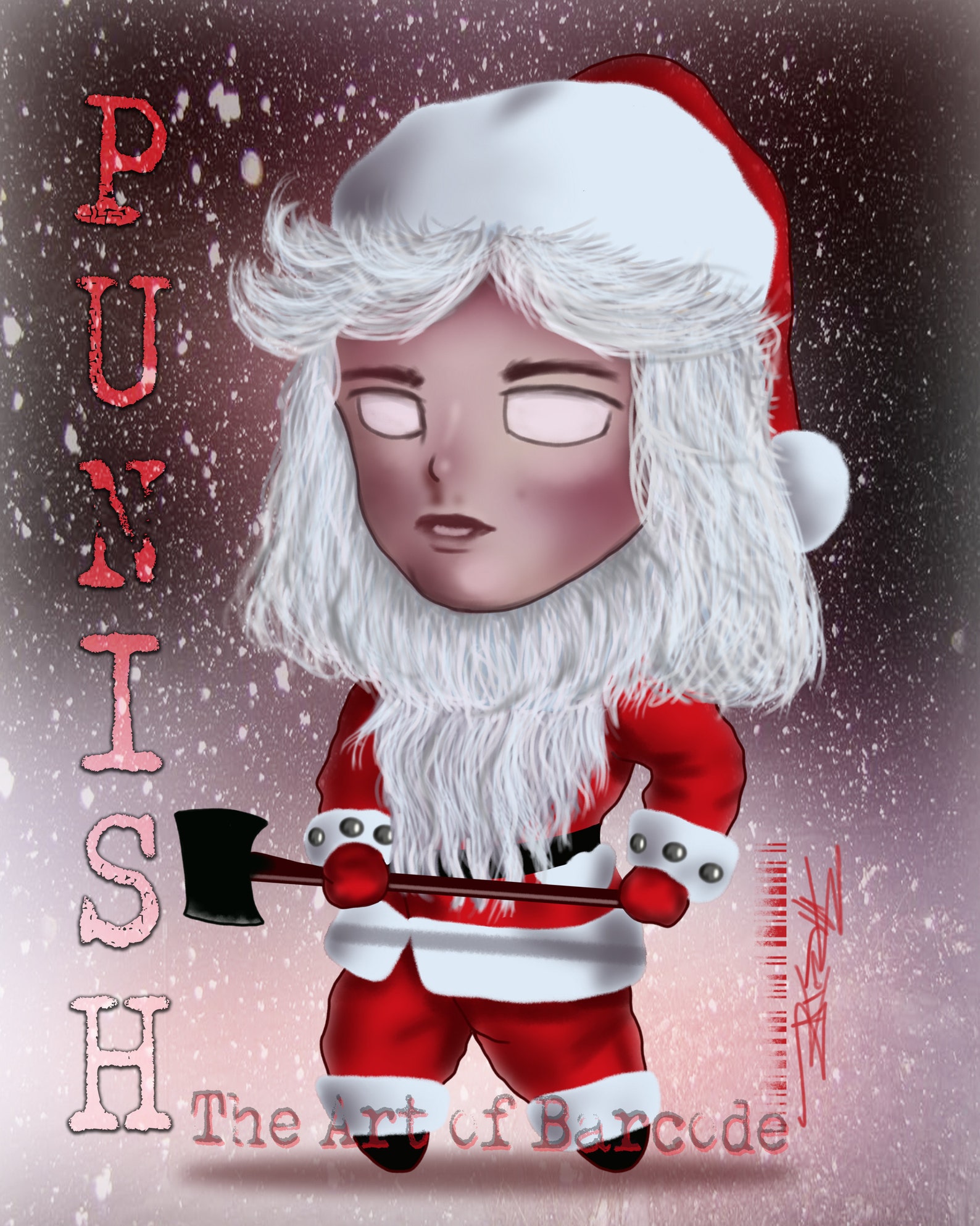 Billy Chapman Silent Night Deadly Night Artistic Tribute Etsy