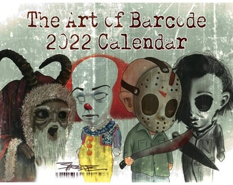 Horror Calendar | Etsy