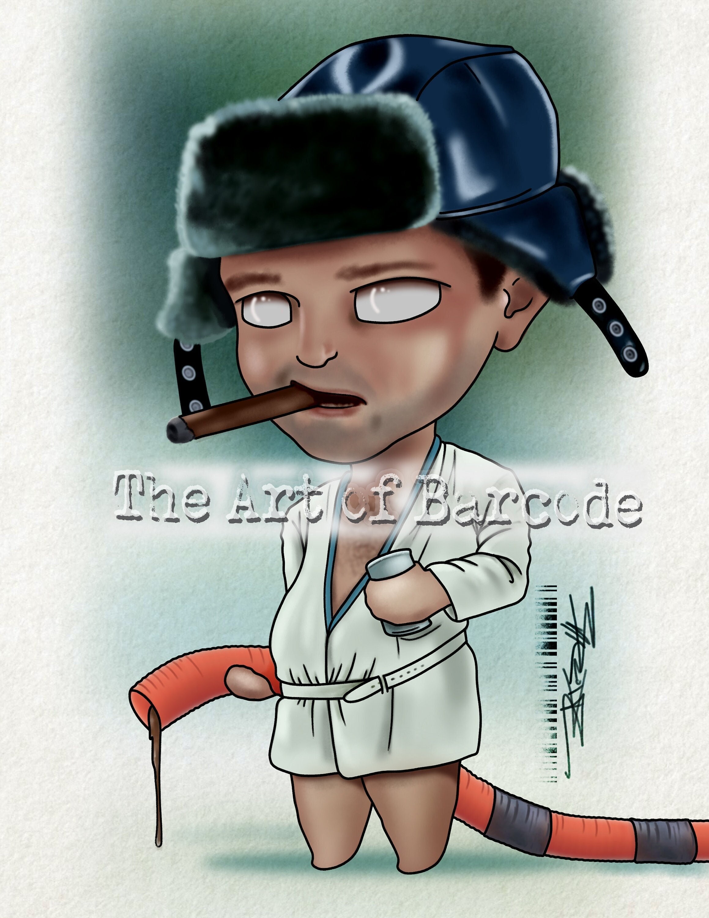 Christmas Vacation Cousin Eddie ART PRINTS Etsy UK