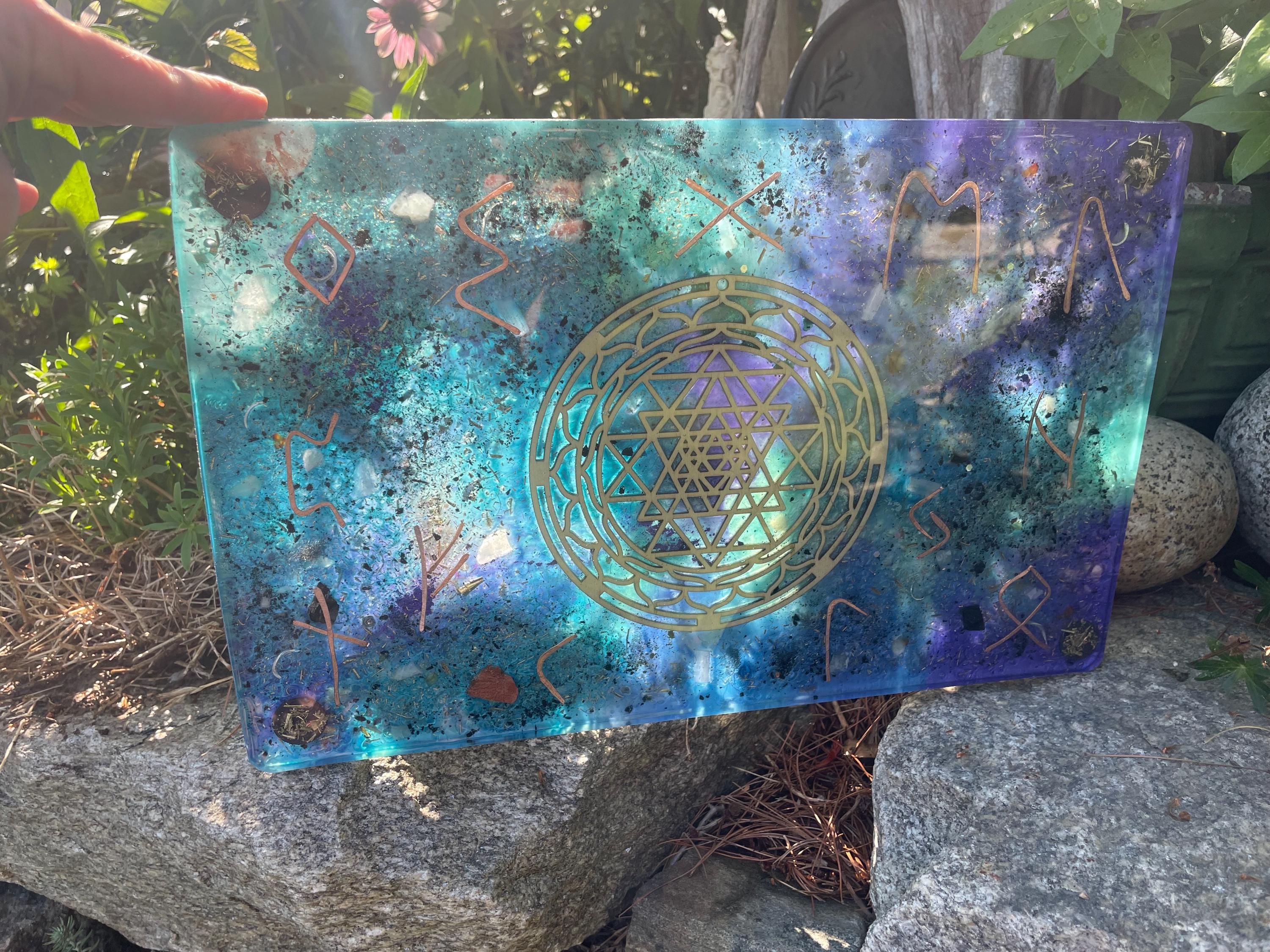 Spirit Manifesting Board Orgone Device Frequency Healing Tool EMF ...
