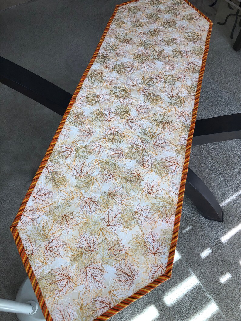 Fall Table Runner Quilted Table Runner Narrow Table Runner Etsy