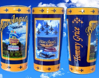 Blue Angel / Iconic Pensacola Beach Sign - TUMBLER