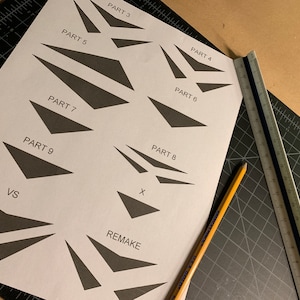 Friday the 13th Mask Chevrons