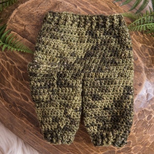 Baby Joggers Crochet Pattern Baby Pants with Pocket
