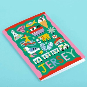 Quaderno con icone del New Jersey