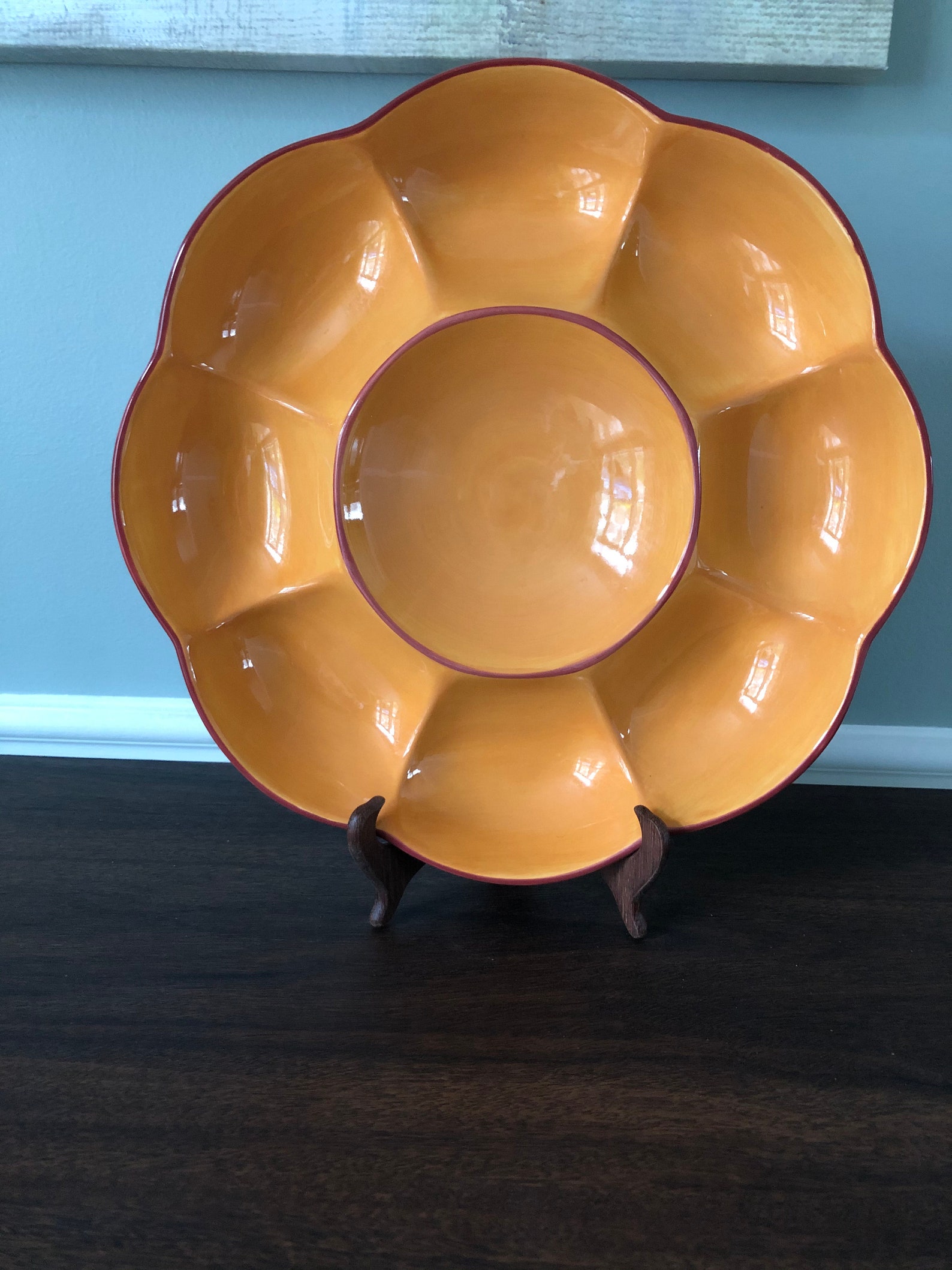 Southern Living at Home Gail Pittman Siena Chip and Dip Etsy