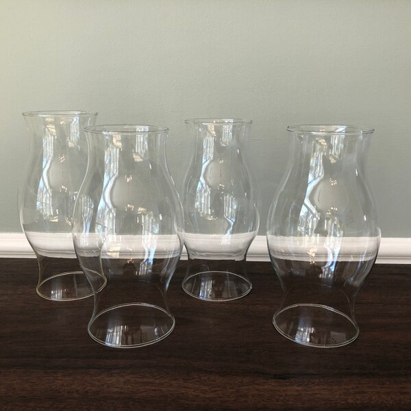 Glass Hurricane Tubes Etsy