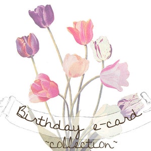 Hermosas tarjetas electrónicas de cumpleaños, 20 diseños en total, saludos digitales para compartir
