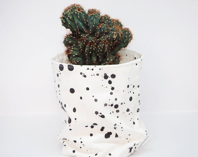 Fabric Plant Pot Cover, Air Plant Holder, Fabric Basket, Succulent