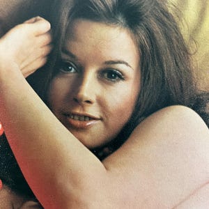 Vintage 1970 Penthouse Pet Pin-up Poster Miss Cassandra Harrington 17 X