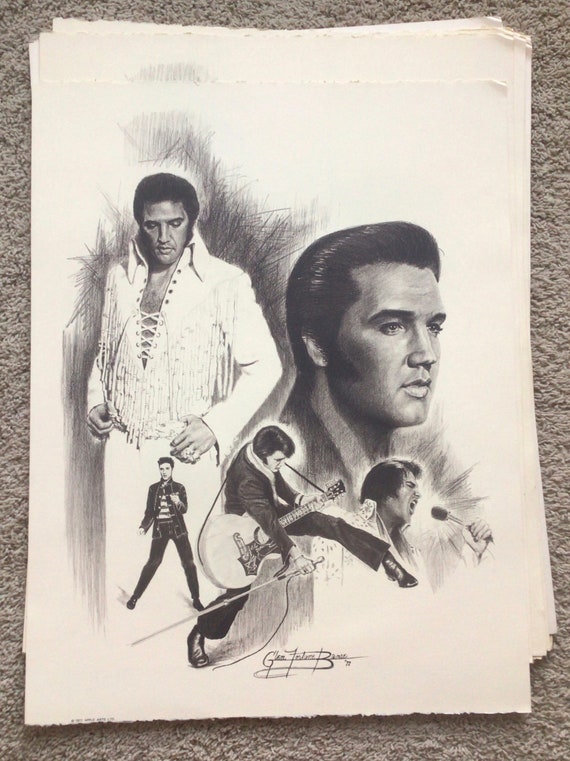 ELVlS Newly Discovered Drawings of ELVIS ELVlS Newly Discovered