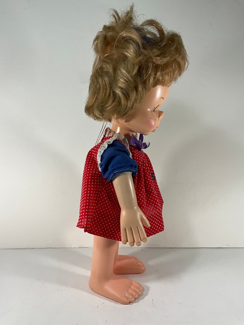 Vintage 1974 Tessie Talk Ventriloquist Puppet Doll. Horsman Etsy