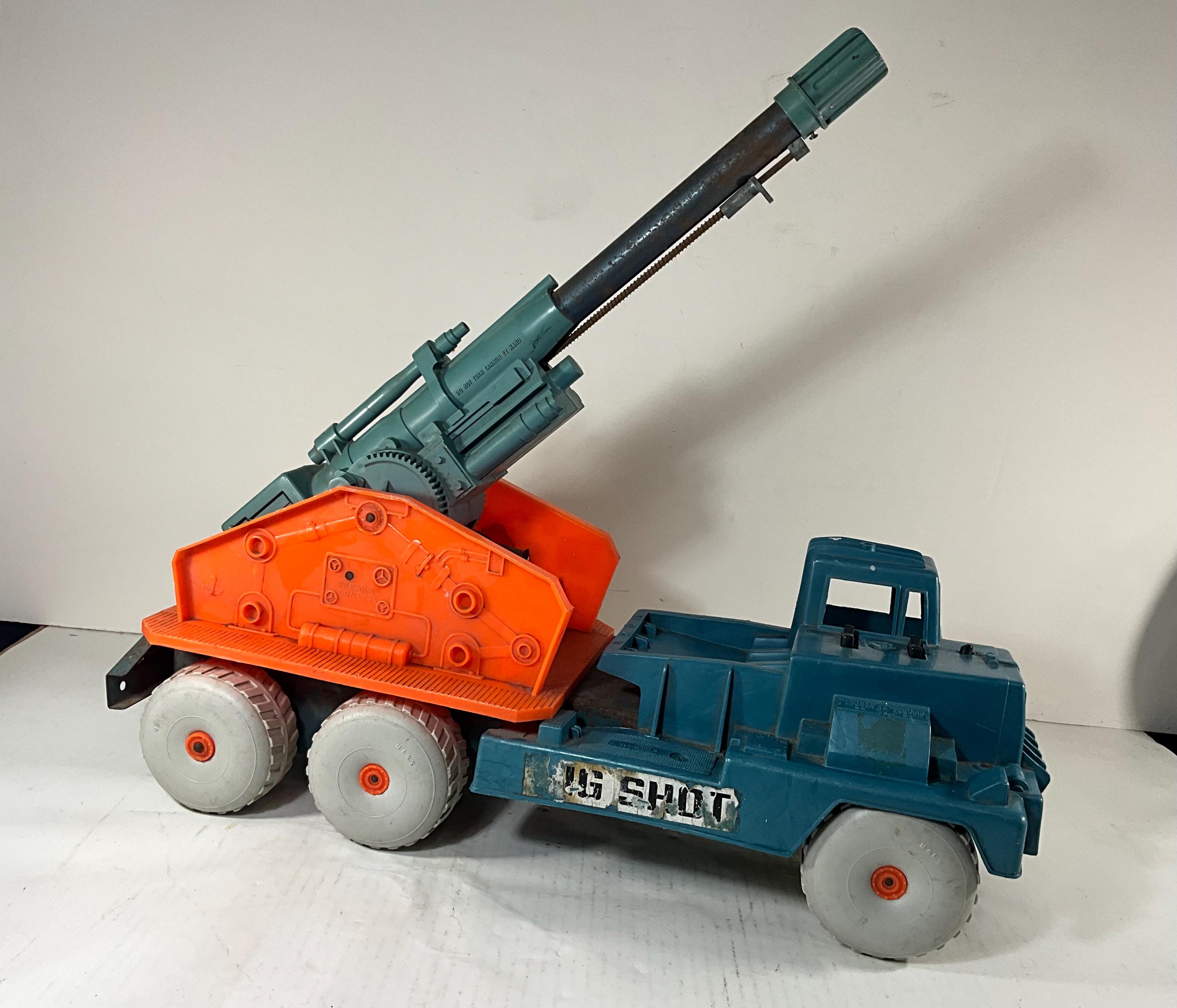 Vintage 1960's Marx Big Shot Toy Missle Mobile Unit. - Etsy