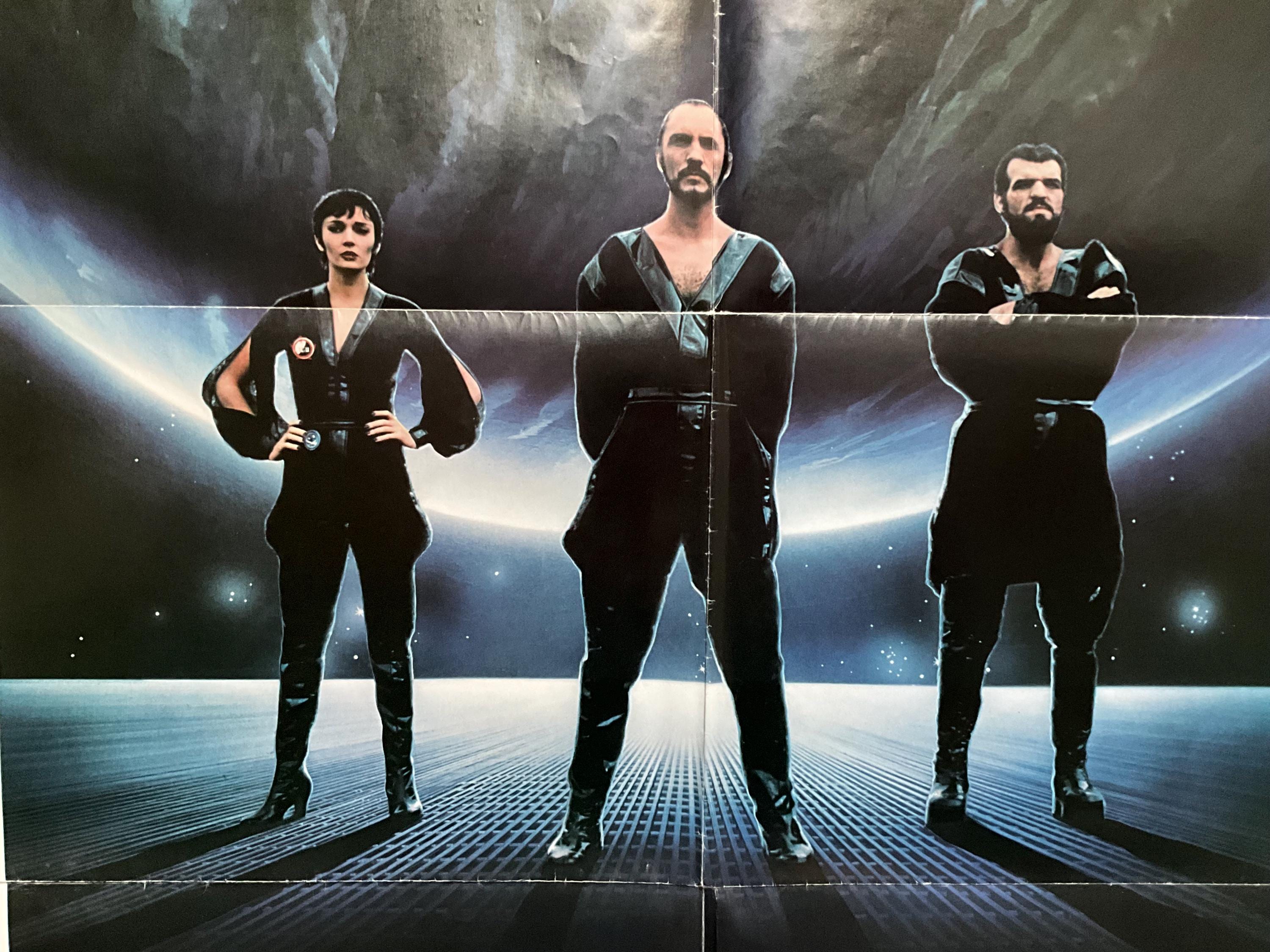 Vintage 1980 Superman II Teaser Movie Poster General Zod Ursa Non 41 x 27