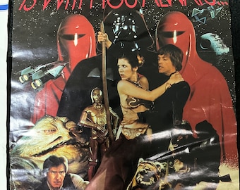 Vintage 1984 Official Star Wars Fan Club Materials.