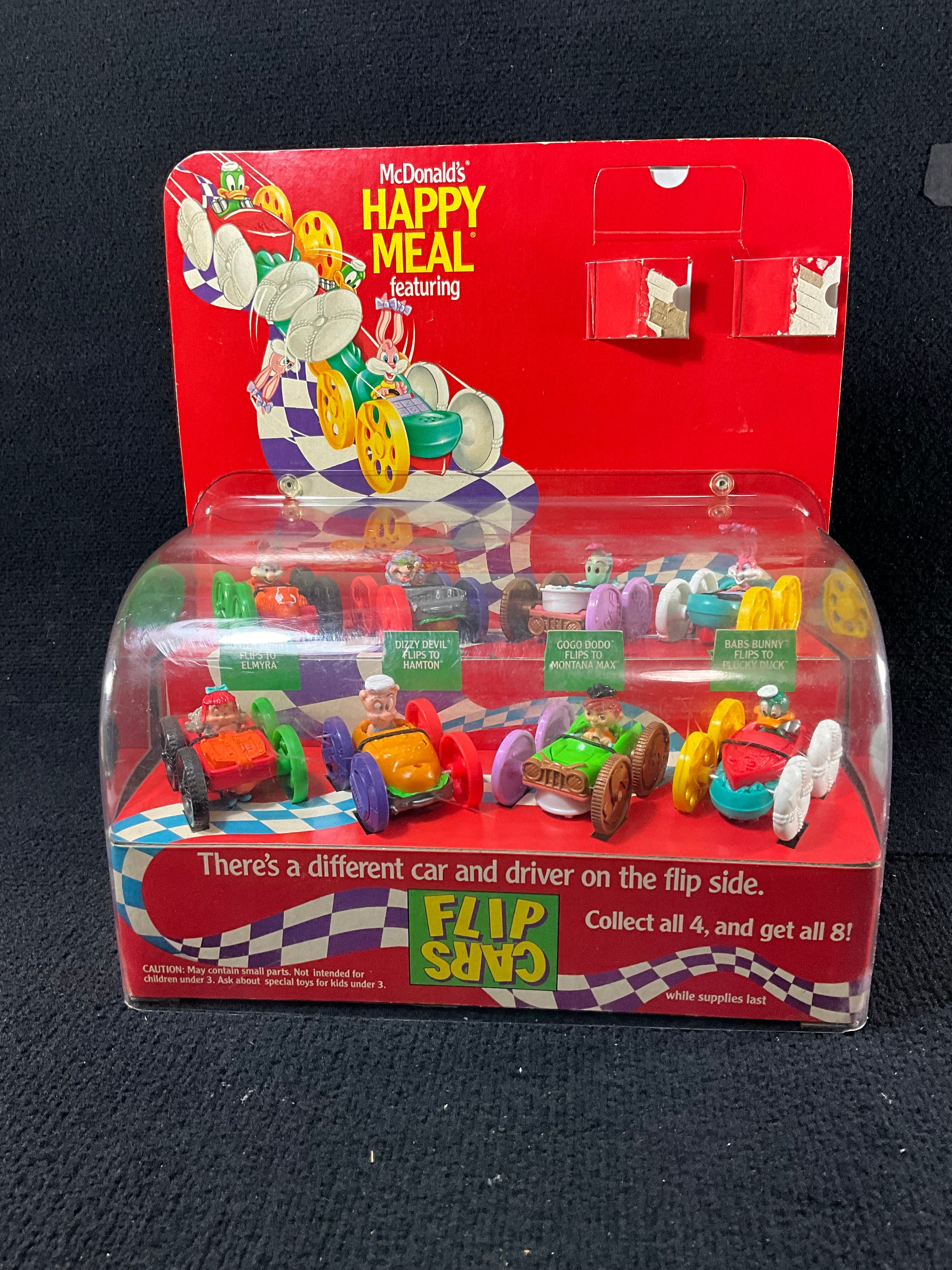 Vintage 1990 Mcdonald's Happy Meal Display Tiny Toon Adventures