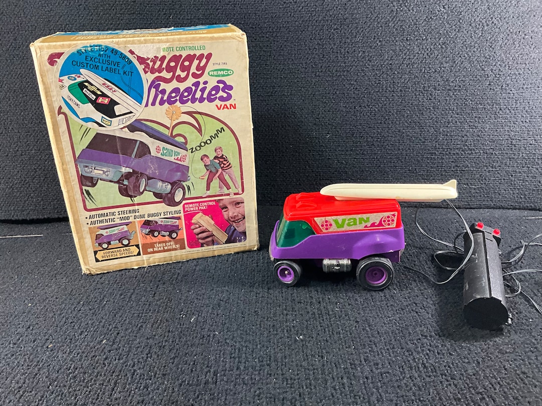 Wheelies Toy Rip Vintage 1970 Remco Dune Buggy Wheelies Van Toy W/box - Etsy
