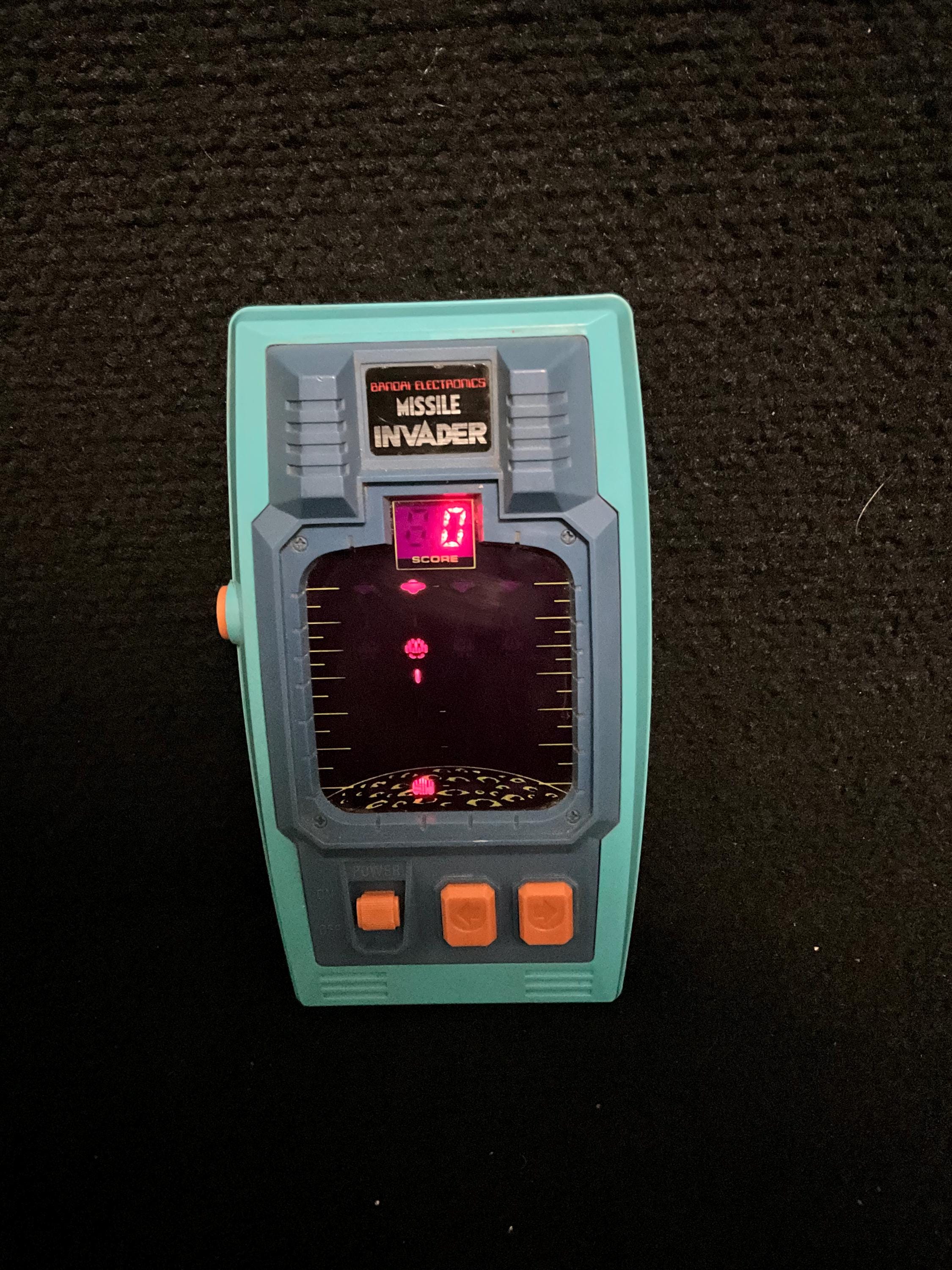 Vintage LSI Portable Game Missile Invader Bandai Electronics