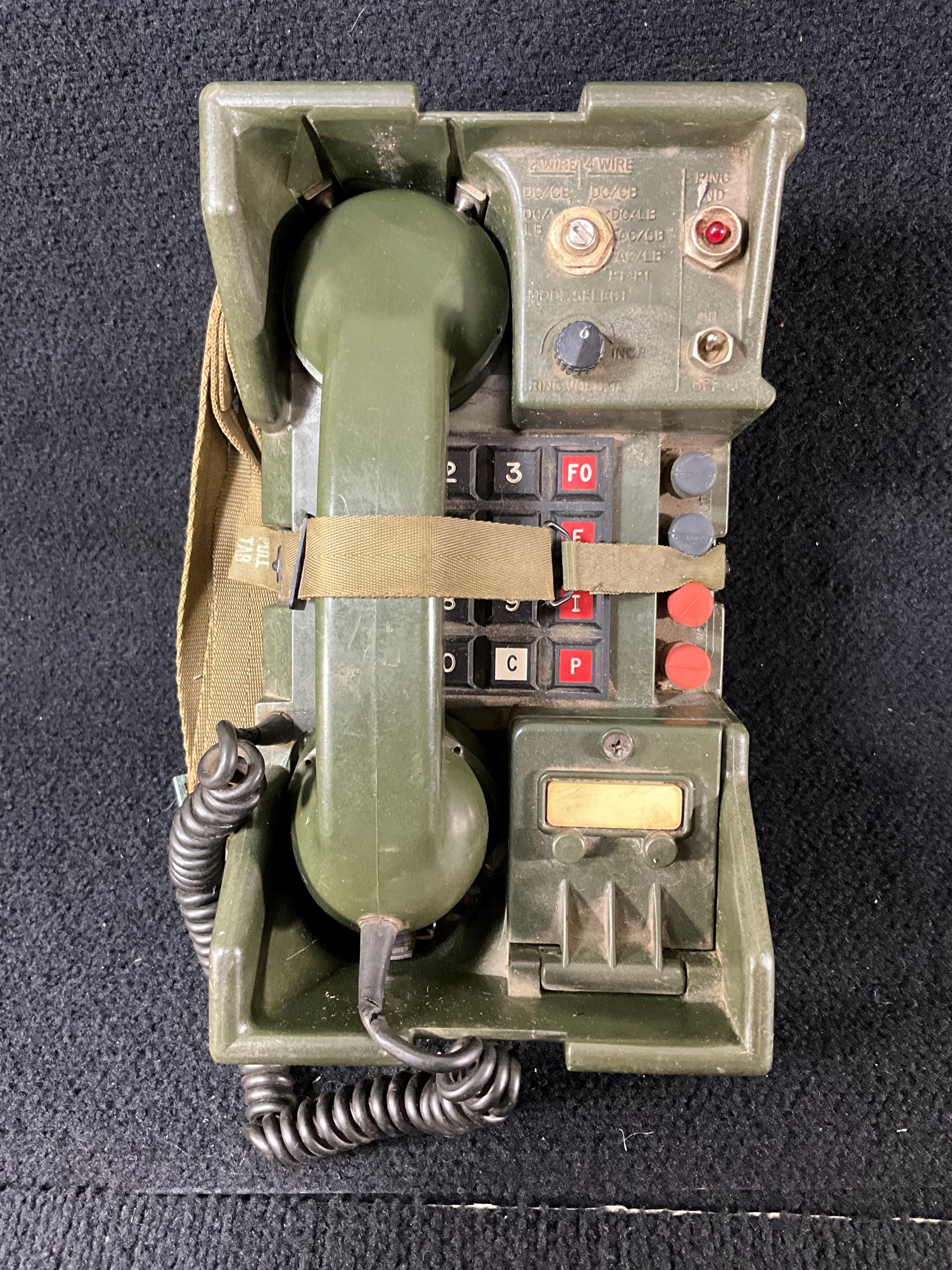 アメリカ軍 米軍野戦電話 USAヴィンテージ 実物 アメリカン雑貨 TA-954 Military Field Telephone - Etsy