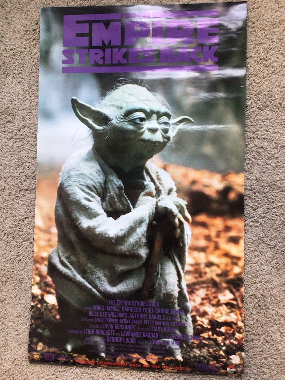 Vintage 1997 Star Wars the Empire Strikes Back Yoda Pizza Hut