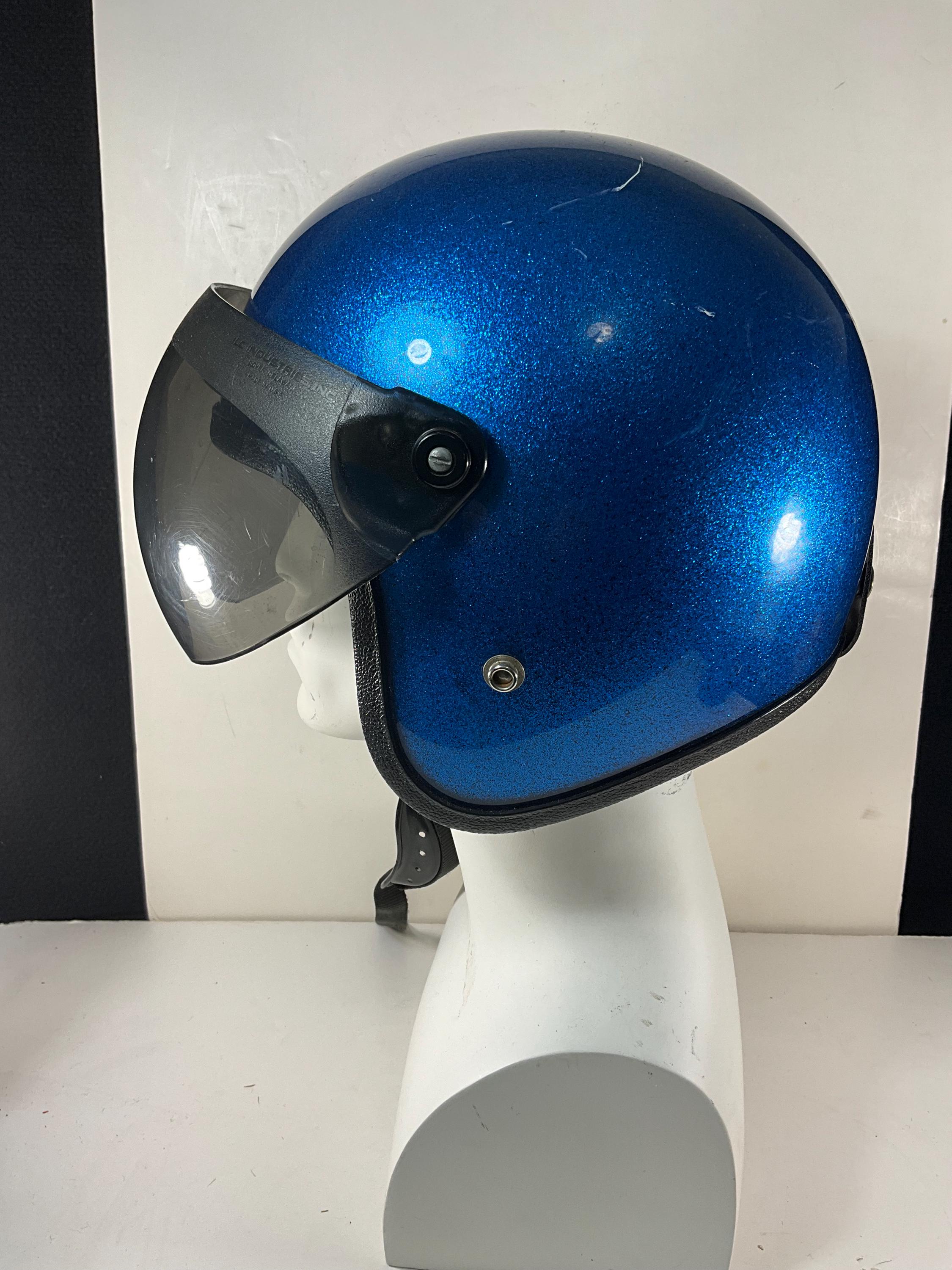 Blue Flake Helmet - Etsy
