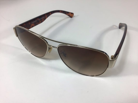 Vintage Coach Olivia Ladies Aviator Sunglasses HC… - image 9