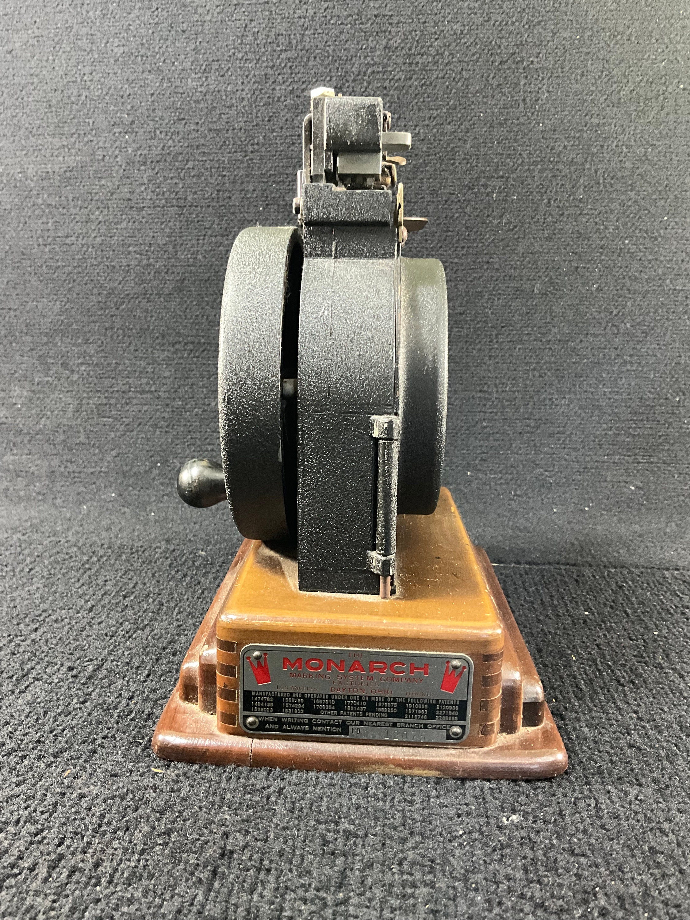 ビンテージ モナーチ価格タグマーキングシステム 工業用アールデコ Vintage Monarch Price Tag Marking System. Industrial Art Deco - Etsy