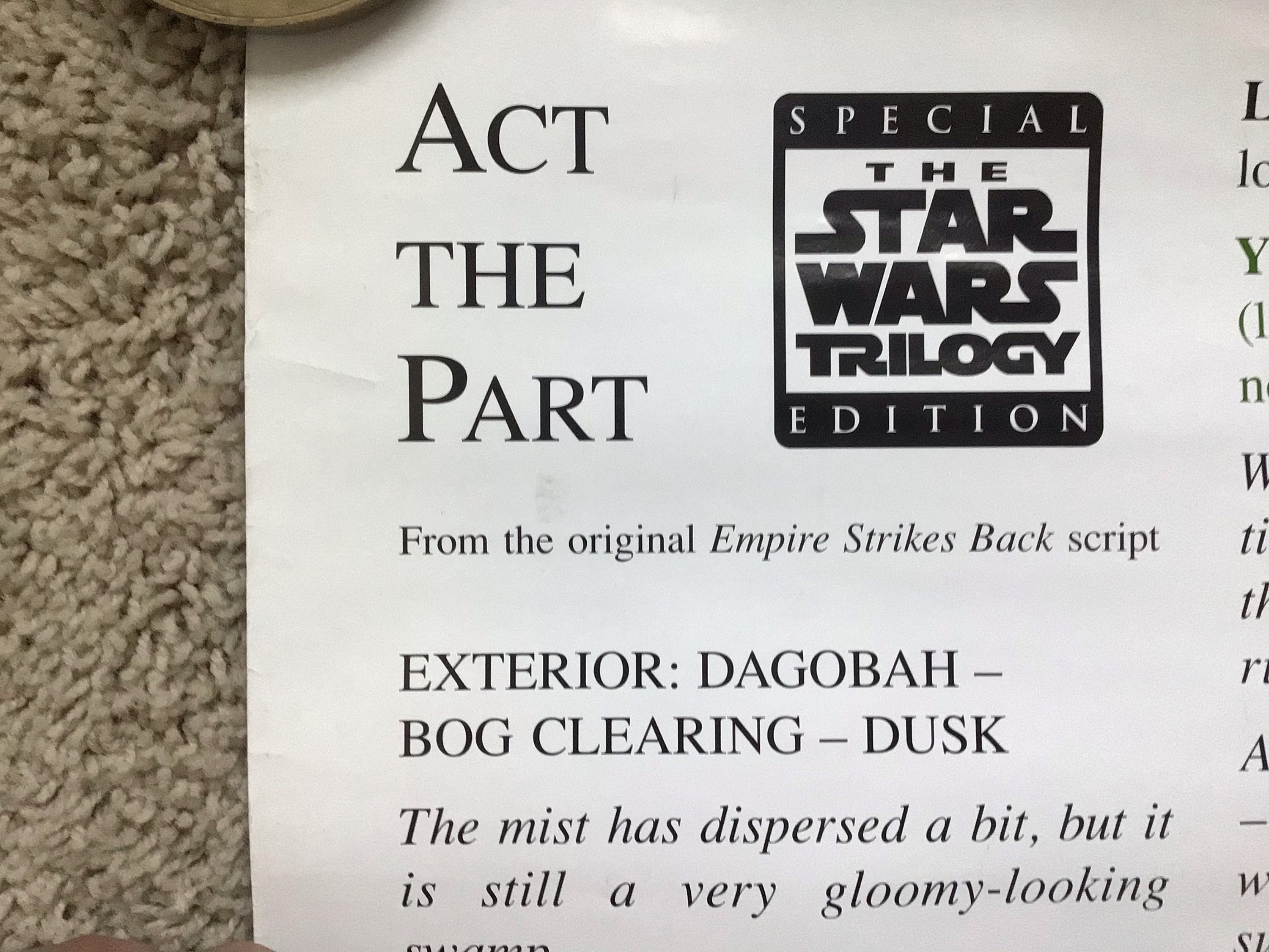Vintage 1997 Star Wars the Empire Strikes Back Yoda Pizza Hut