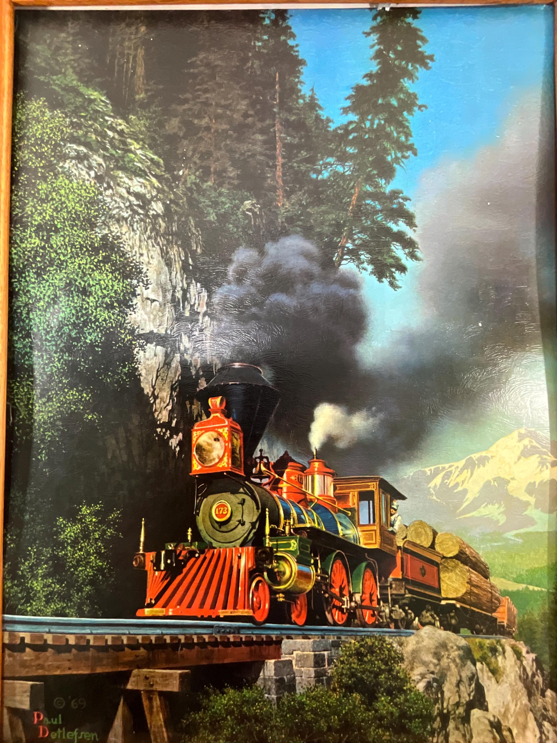 Paul Detlefsen絵画