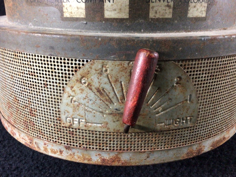 Vintage Metal Mesh Bunsen Sports Kerosene Heater. Sports Etsy Australia