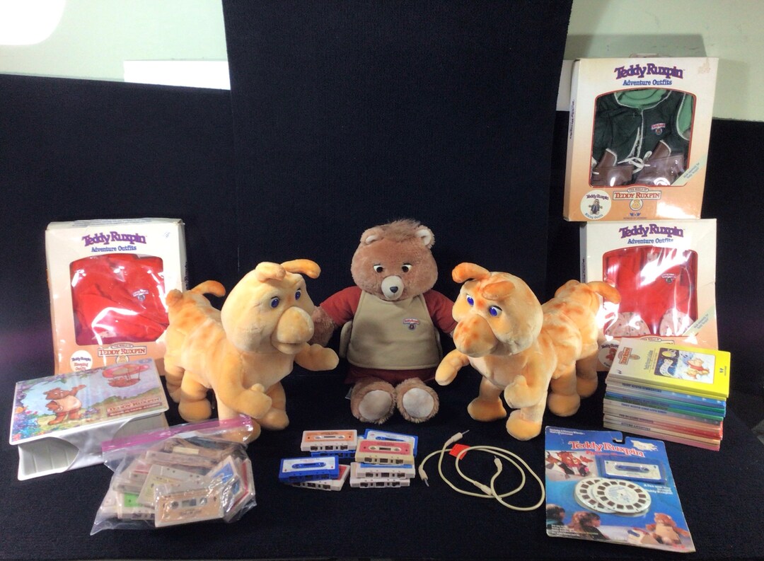 Teddy ruxpin vintage sale value