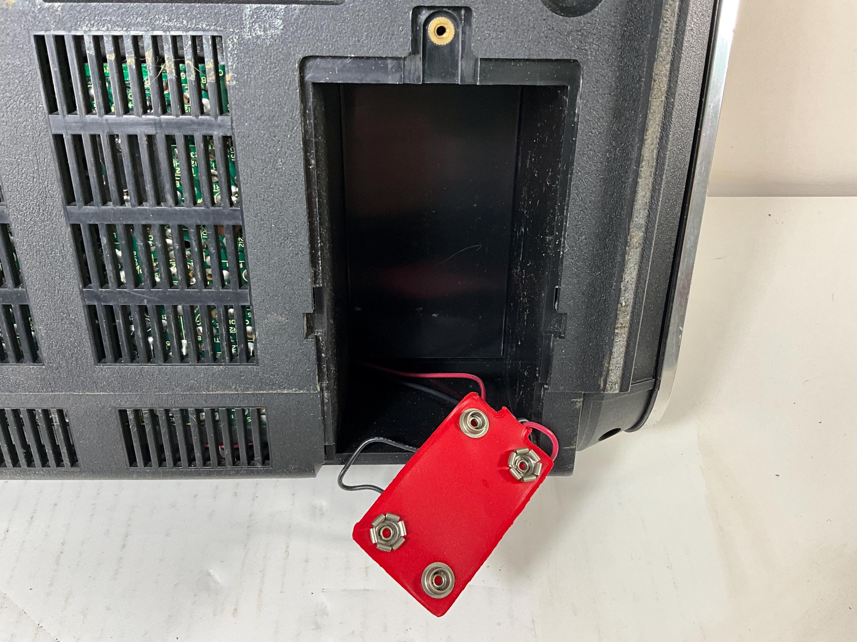 Vintage Panasonic Portable Solid State Tv- AM/FM Radio Pop up Receiver ...