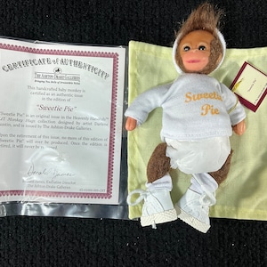 Vintage monkey doll - Etsy 日本