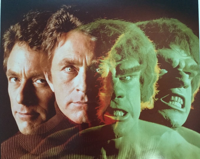 Rare Vintage Original 1979 the Incredible Hulk TV Series Transformation ...