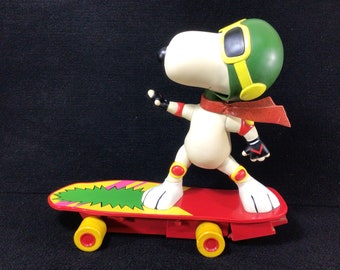 Vintage Peanuts RC Skateboard Snoopy. Matchbox 1987