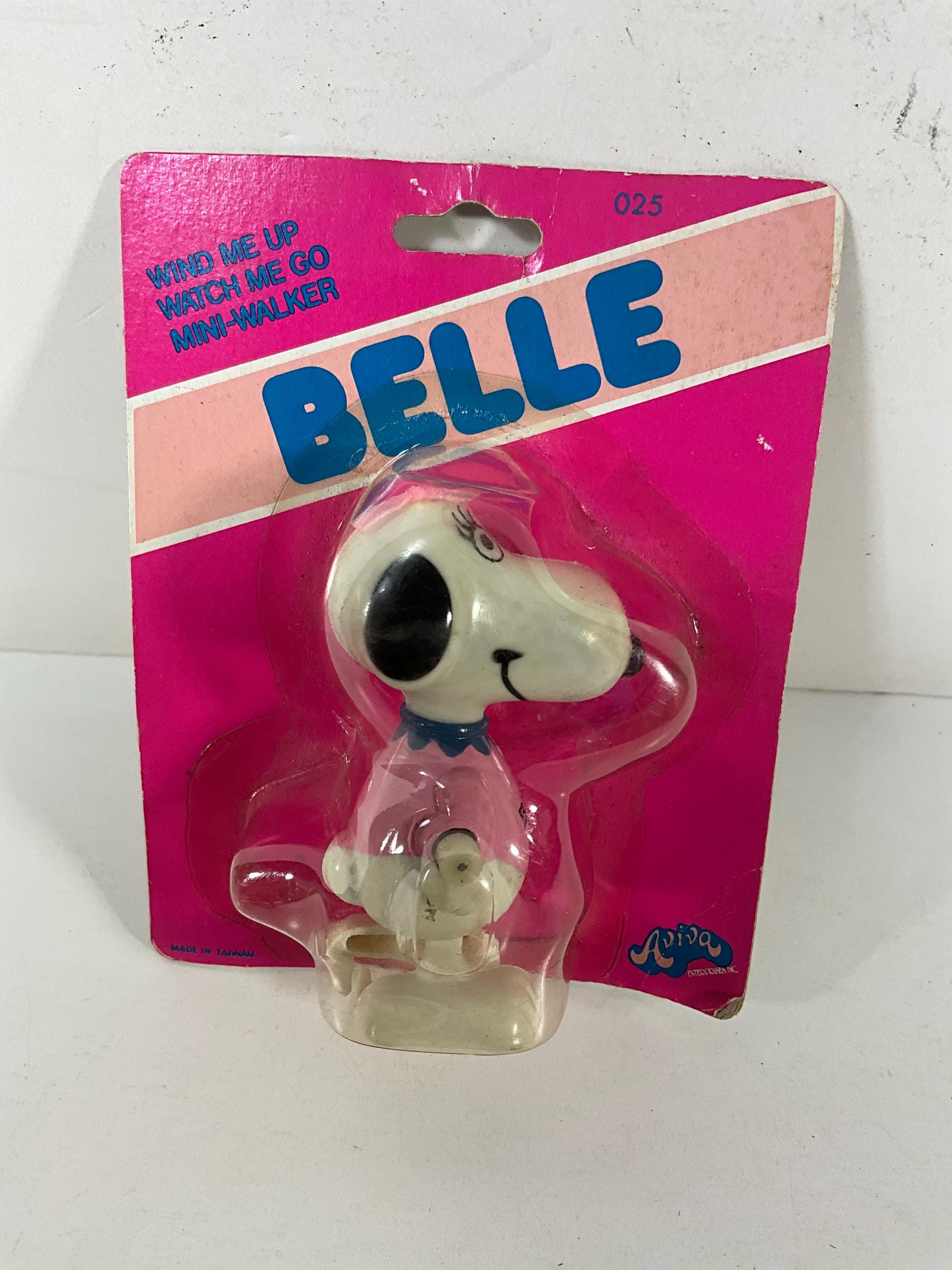 Vintage Snoopy Sister Belle Wind-up Walker Sealed. Peanuts. Aviva