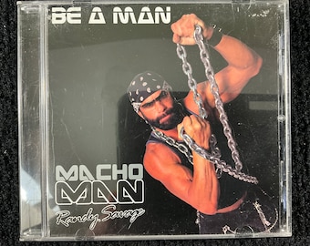 2003 Be A Man Macho Man Randy Savage CD Original Release.