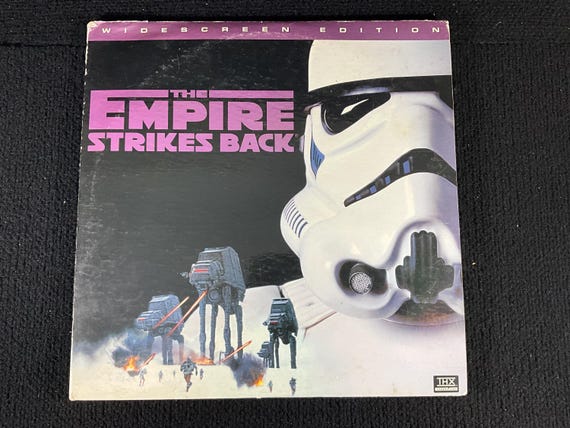 Vintage 1995 Star Wars the Empire Strikes Back Laser Disc