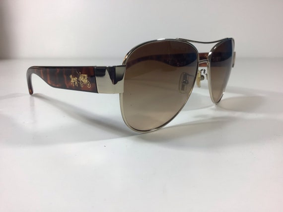 Vintage Coach Olivia Ladies Aviator Sunglasses HC… - image 10