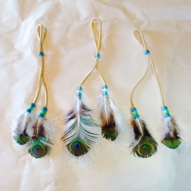 Hair Jewelry the Native American way.