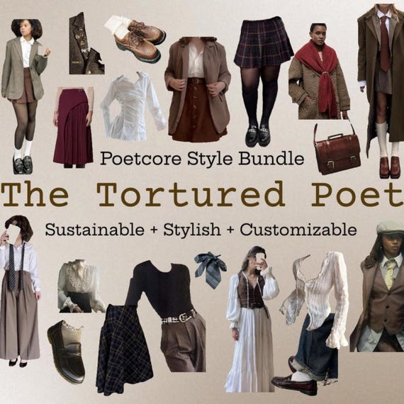 Poetcore Style Bundle | Sustainable Academic Outfit