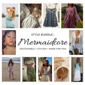 Mermaid Core | 3-10 clothing pieces, inpso on how to style, and personalized to you | Personalized Style Bundle | Sustainable Fashion