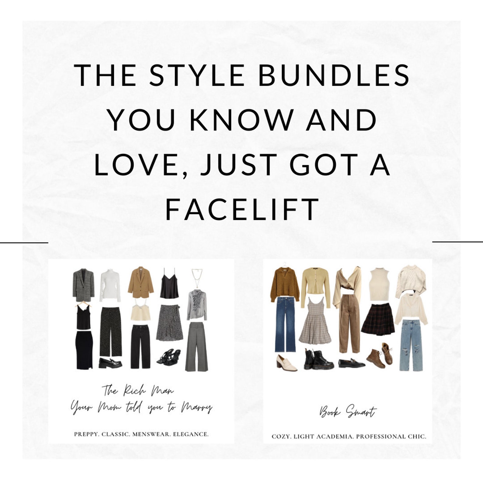 Classic Curator | Custom Style Bundle | 3-10 Clothing Pieces, Inpso ...