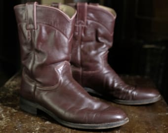 Vintage Frye Brown Ropers Marco Ropers 87982 Taglia 11D