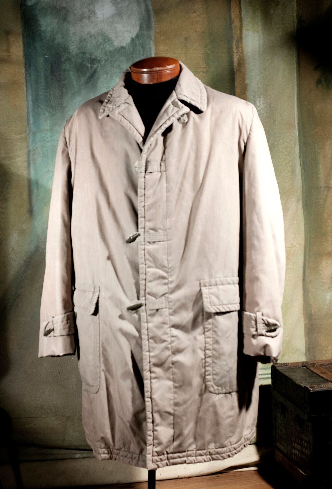 Vintage 1960s Mcgregor Tan Coat Mens from the Ends of the Earth, and Science in Fashion Tan Duffle Toggle Buttons M 42 Puffer - Etsy Vintage 1960s Mcgregor Tan Coat Mens from the Ends of the Earth, and Science in Fashion Tan Duffle Toggle Buttons M 42 Puffer - Etsy