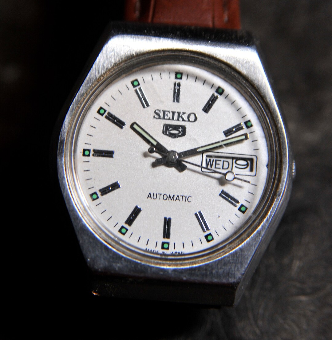 SEIKO5オーバホール済アンティーク70Sホワイトアンティーク70S SEIKO5オーバホール済アンティーク70Sホワイトアンティーク70S