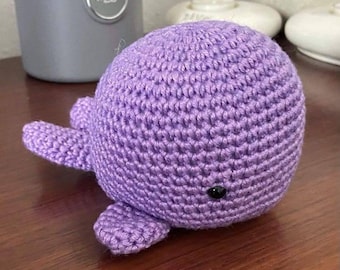 BTS Tiny Tan Crochet Whale