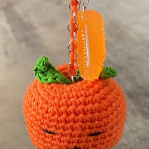 BTS Yoongi Tangerine Keychain with charm