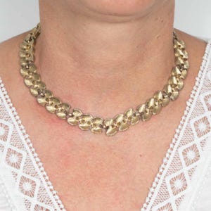 MONET jaren 60 vintage goudkleurige ketting