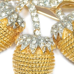 CORO parure set vintage anni '50 spilla e orecchini con clip. immagine 8